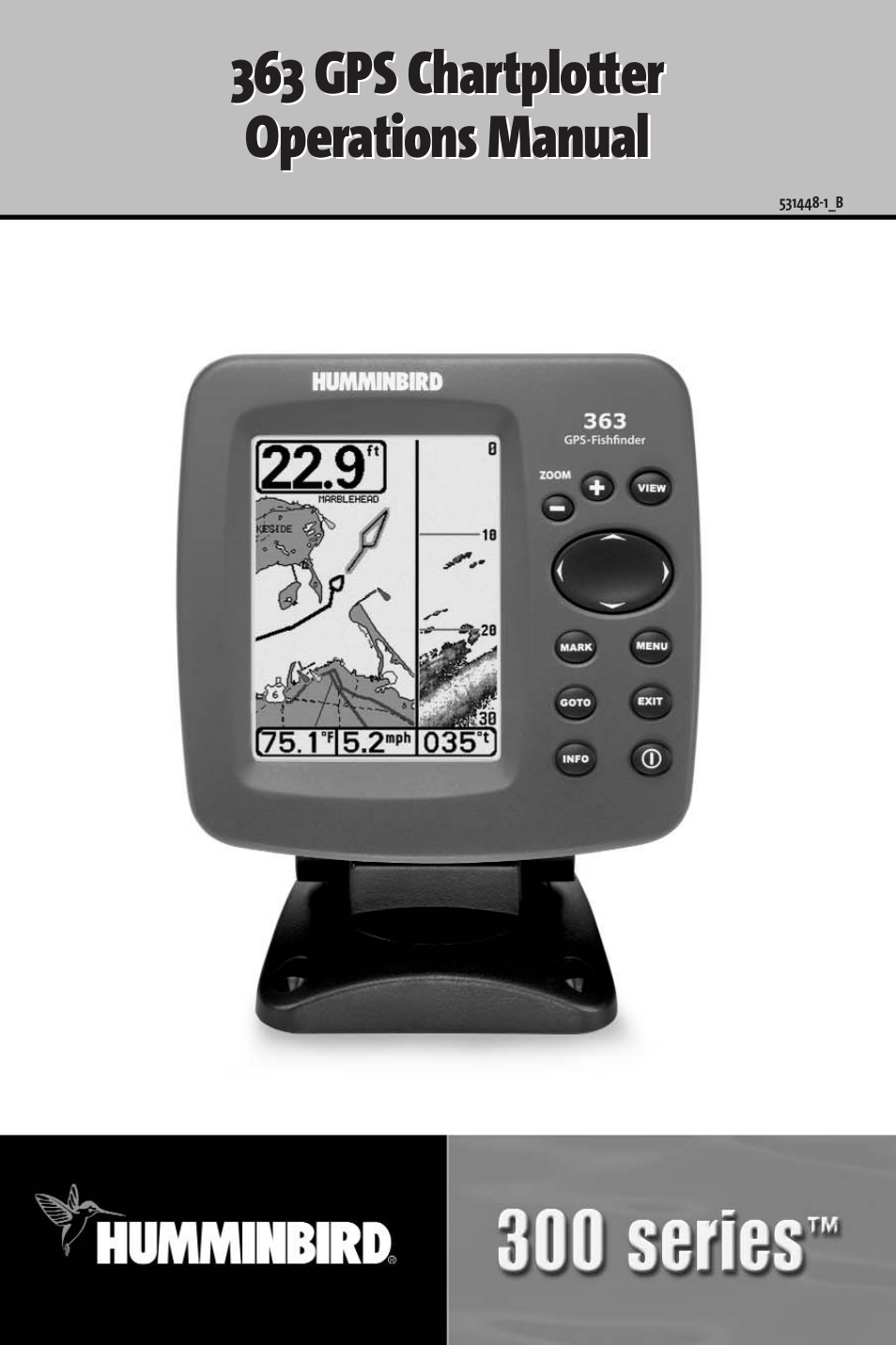 Humminbird 363 User Manual | 116 pages