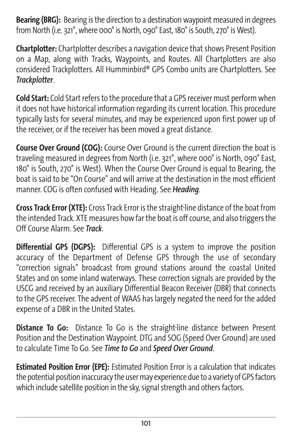 Humminbird 363 User Manual | Page 108 / 116