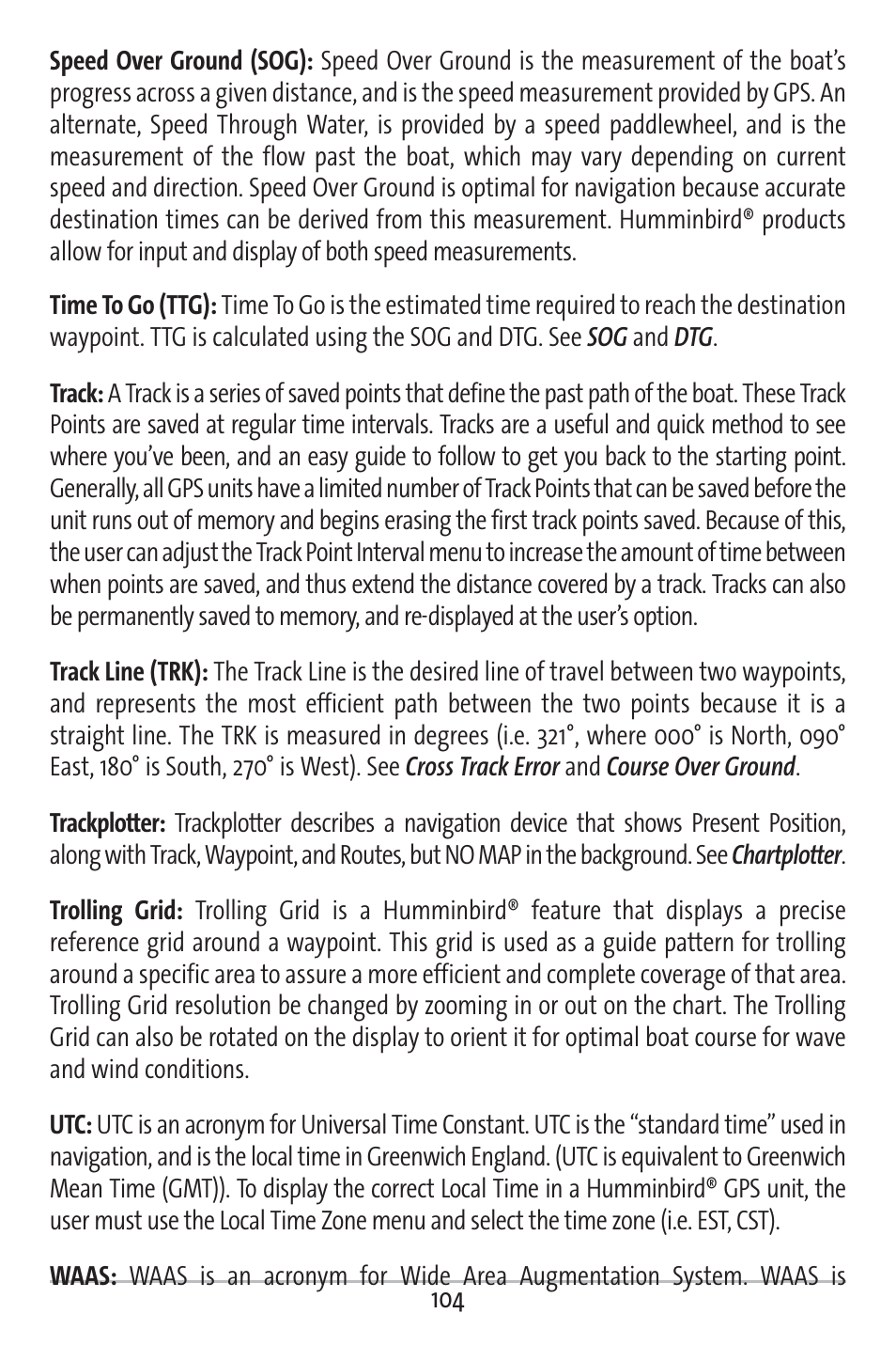 Humminbird 363 User Manual | Page 111 / 116