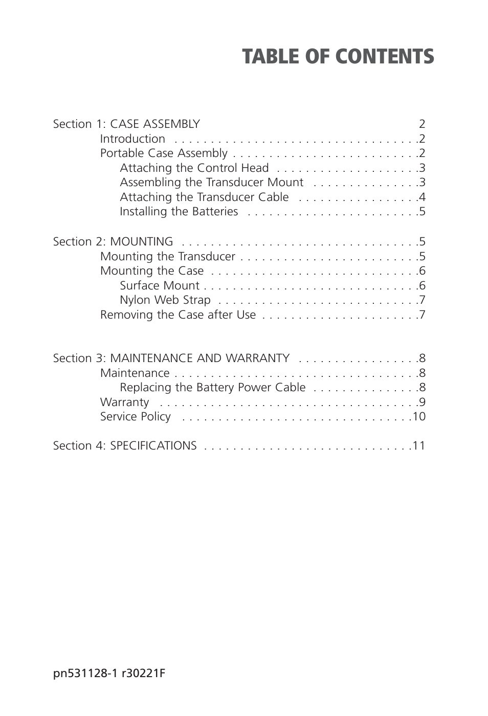 Humminbird Piranha Portable User Manual | Page 3 / 14