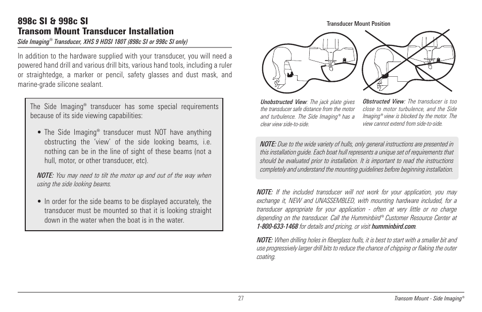 Humminbird 998c SI User Manual | Page 37 / 160
