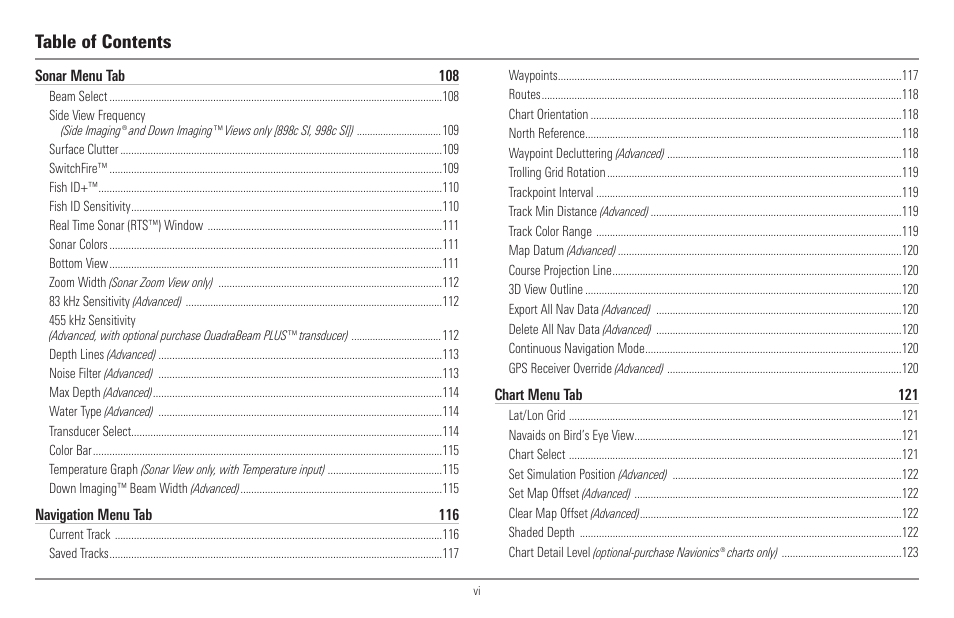 Humminbird 998c SI User Manual | Page 7 / 160