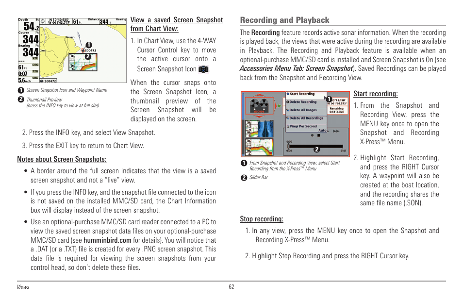 Humminbird 998c SI User Manual | Page 72 / 160
