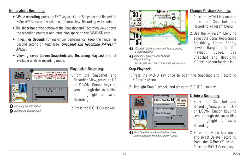 Humminbird 998c SI User Manual | Page 73 / 160