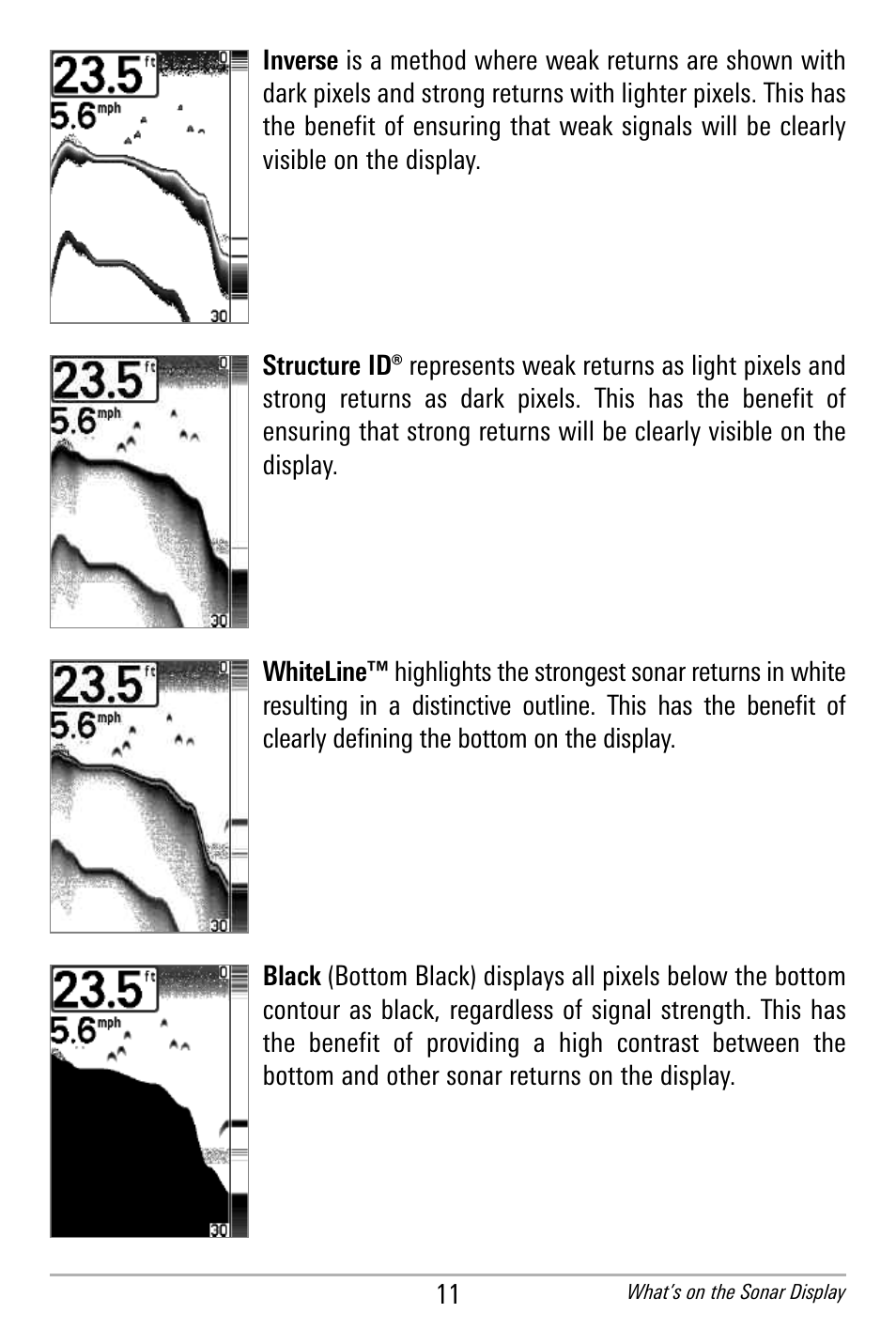 Humminbird 300 SERIES 365I User Manual | Page 21 / 128