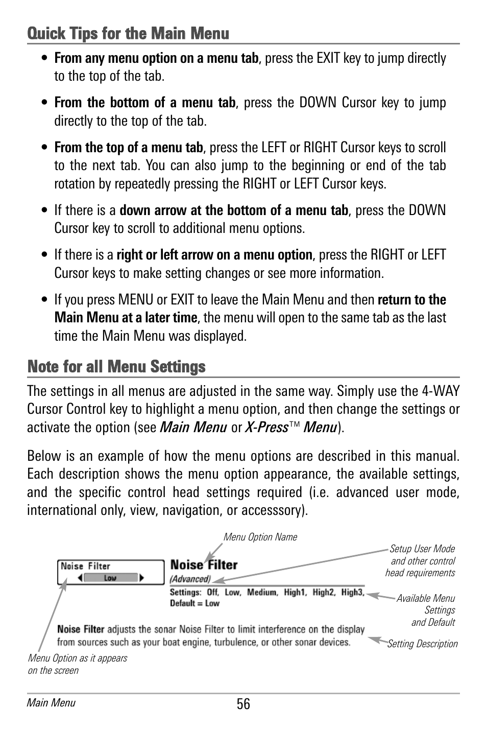 Humminbird 300 SERIES 365I User Manual | Page 66 / 128
