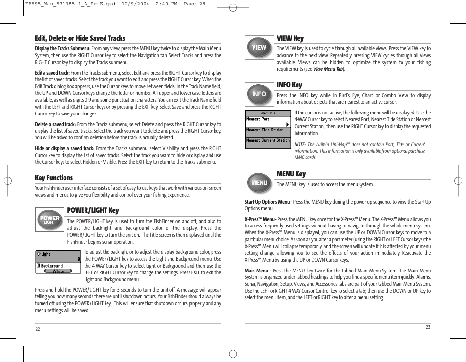 Humminbird 595C User Manual | Page 15 / 41