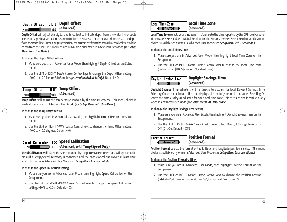 Humminbird 595C User Manual | Page 36 / 41