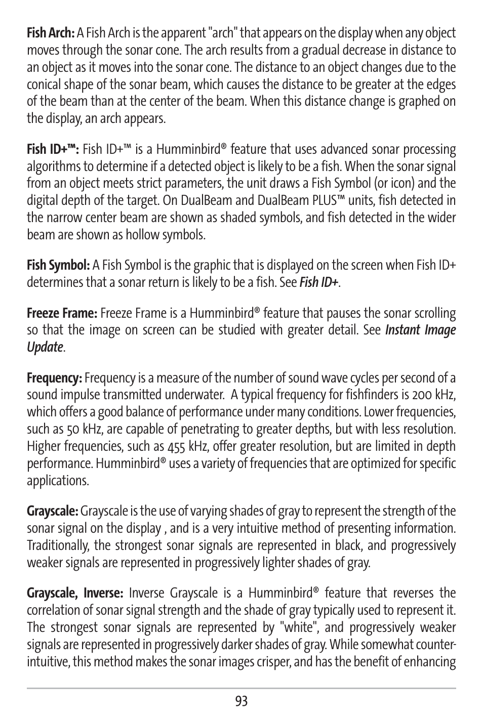 Humminbird 383c User Manual | Page 100 / 118