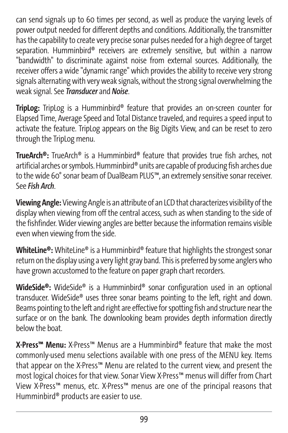 Humminbird 383c User Manual | Page 106 / 118