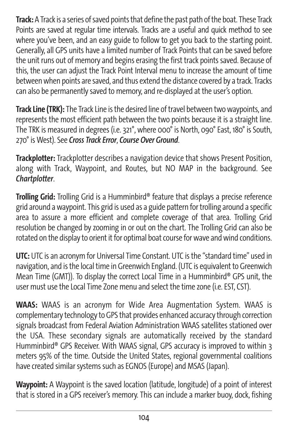 Humminbird 383c User Manual | Page 111 / 118