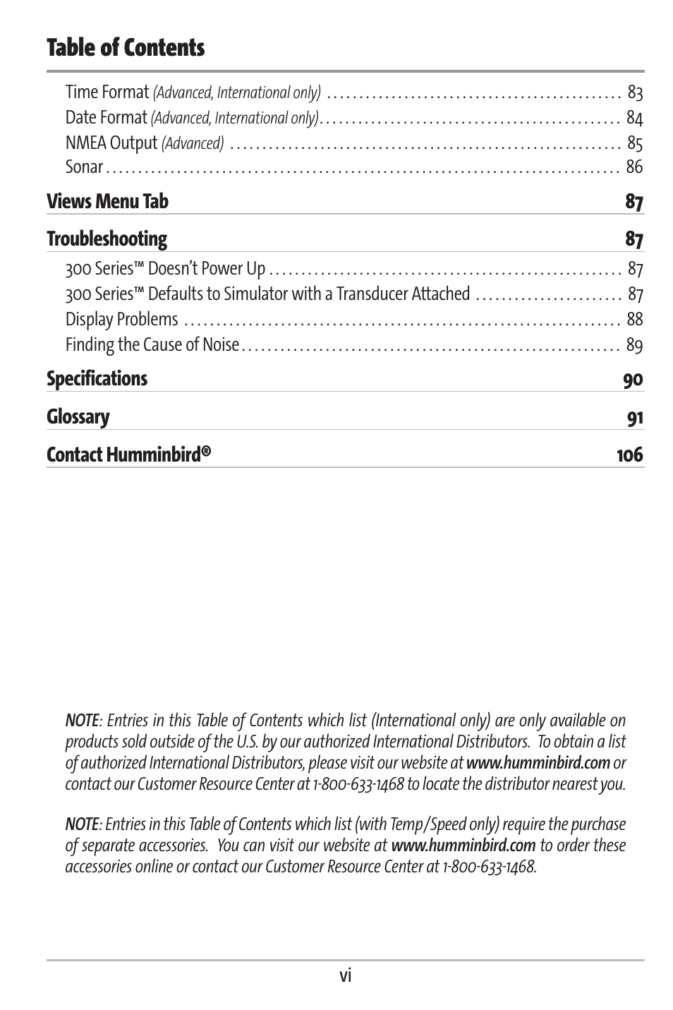 Humminbird 383c User Manual | Page 7 / 118