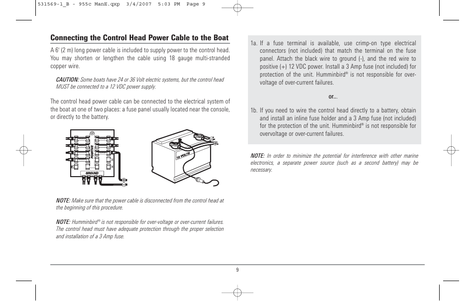 Humminbird 955C User Manual | Page 15 / 96