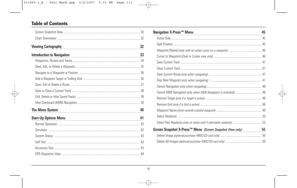 Humminbird 955C User Manual | Page 4 / 96