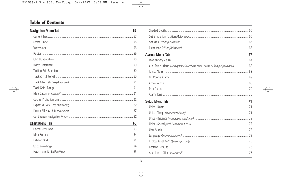 Humminbird 955C User Manual | Page 5 / 96