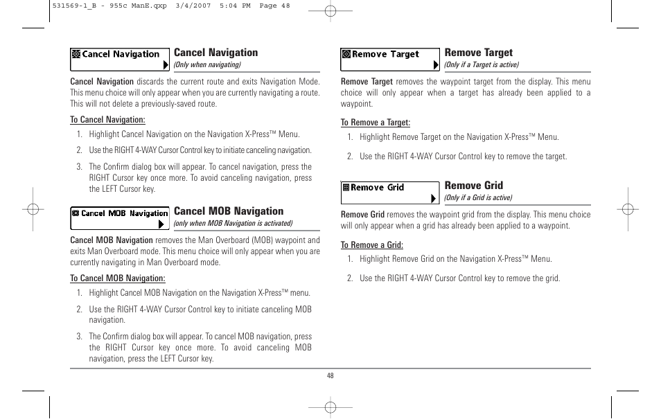 Humminbird 955C User Manual | Page 54 / 96