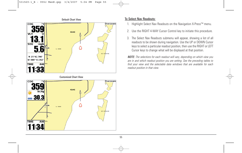 Humminbird 955C User Manual | Page 61 / 96