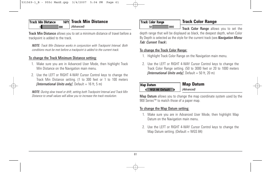 Humminbird 955C User Manual | Page 67 / 96