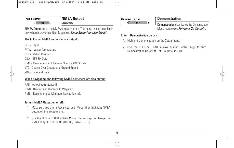Humminbird 955C User Manual | Page 82 / 96