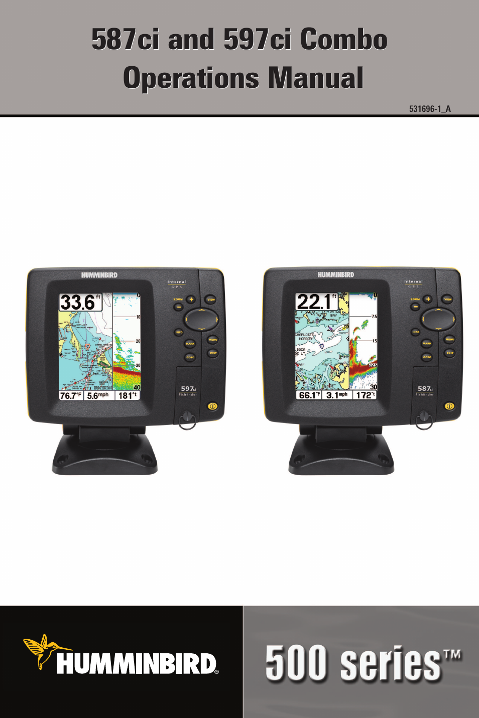Humminbird 597ci User Manual | 143 pages