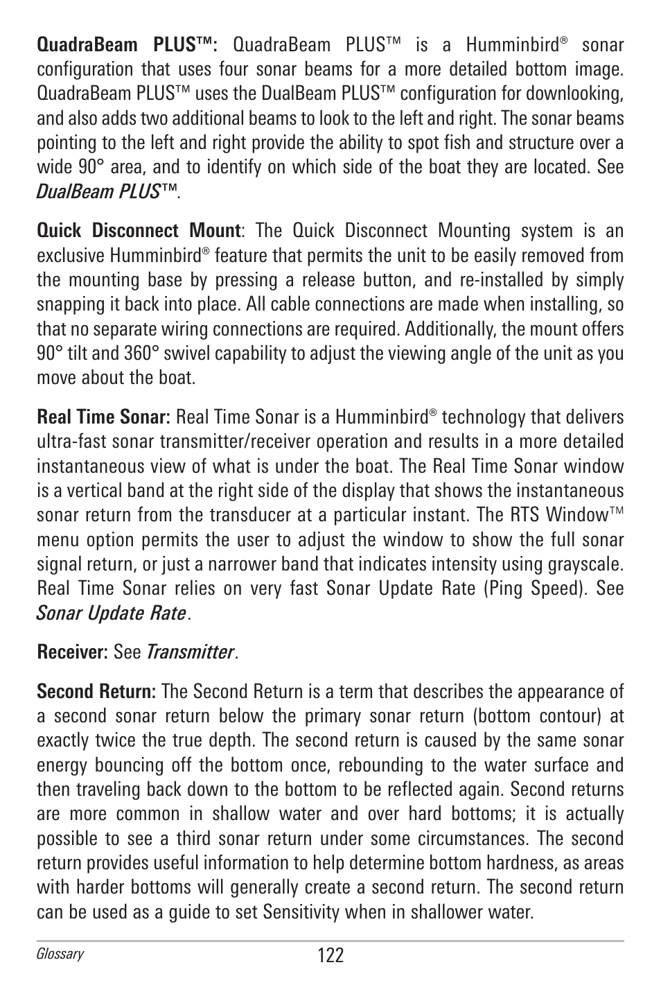 Humminbird 597ci User Manual | Page 132 / 143