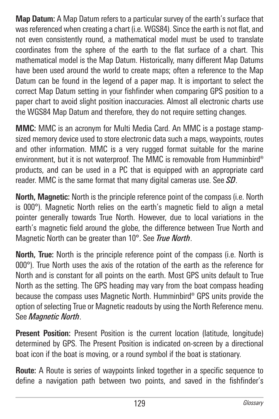 Humminbird 597ci User Manual | Page 139 / 143