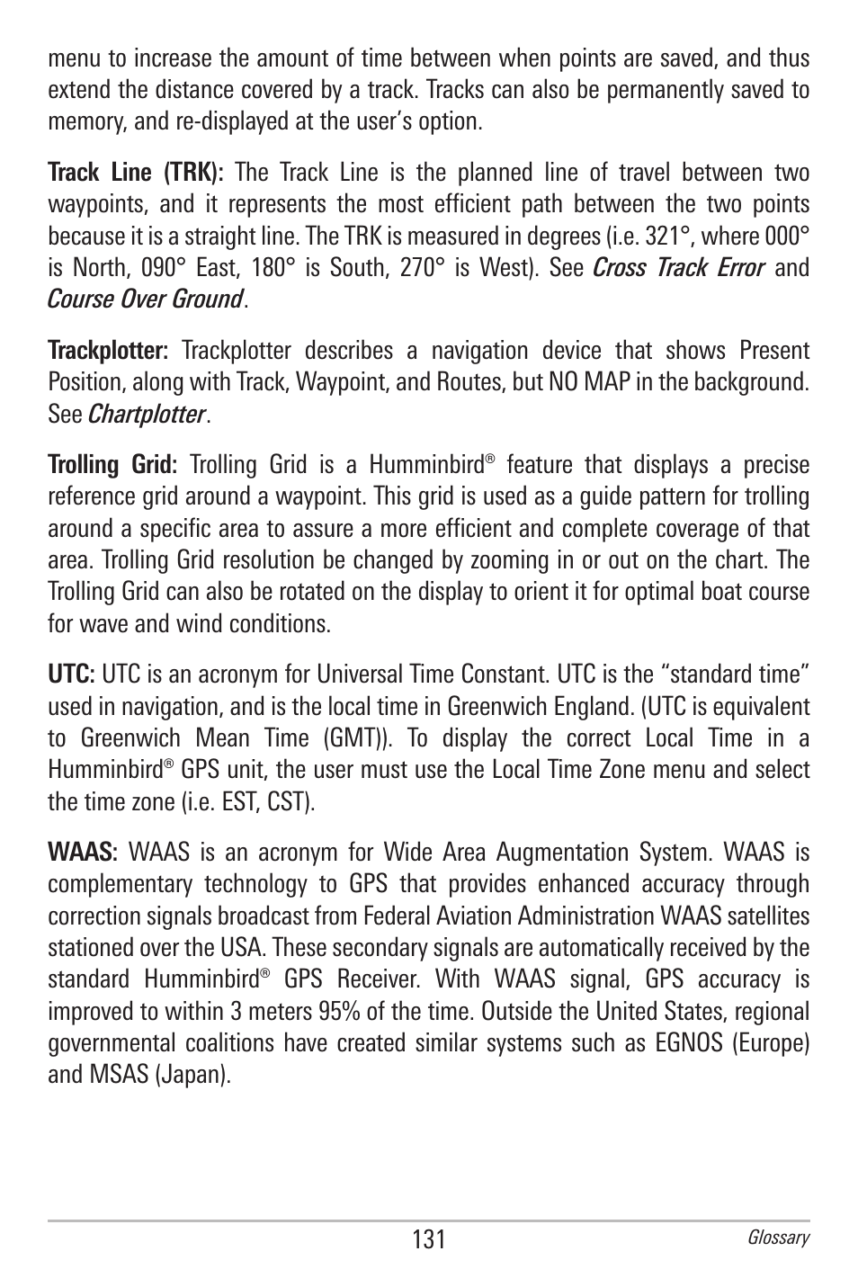Humminbird 597ci User Manual | Page 141 / 143
