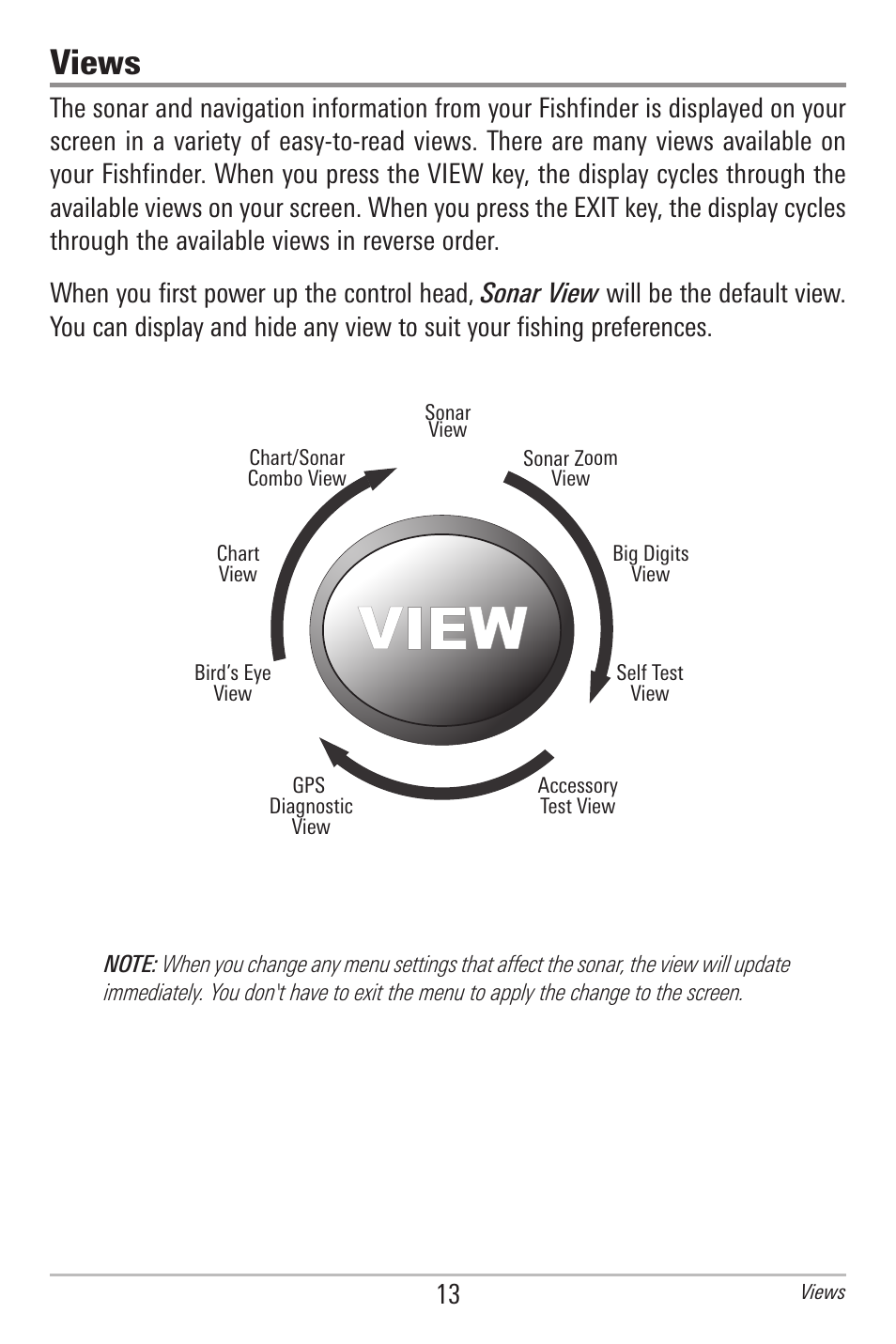 Views | Humminbird 597ci User Manual | Page 23 / 143