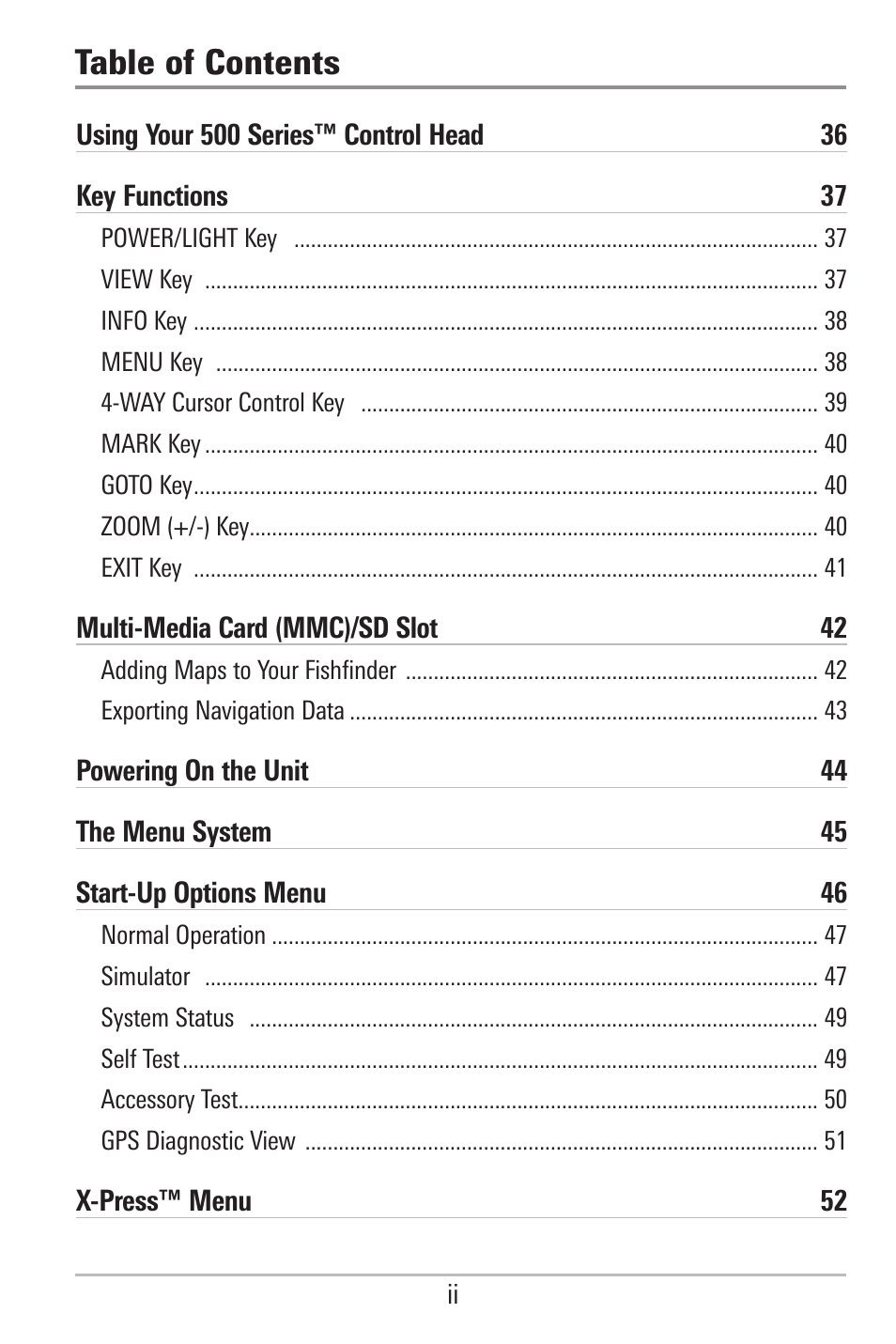 Humminbird 597ci User Manual | Page 5 / 143