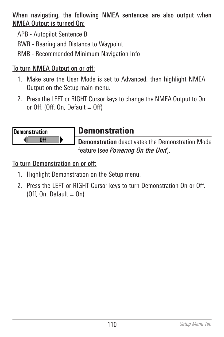 Demonstration | Humminbird 700 SERIES 786CI User Manual | Page 119 / 138