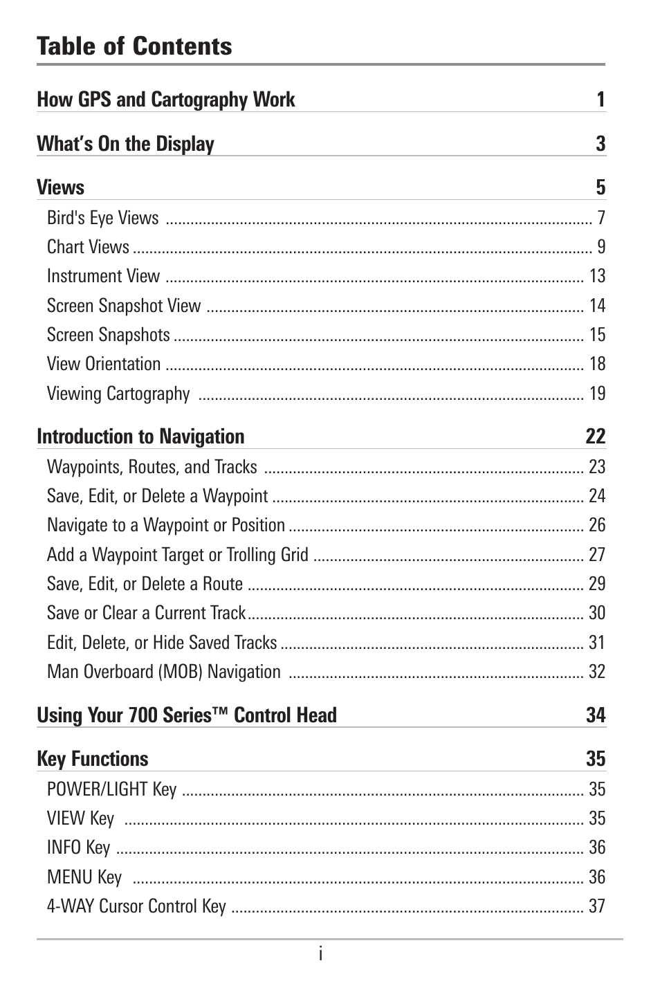 Humminbird 700 SERIES 786CI User Manual | Page 4 / 138