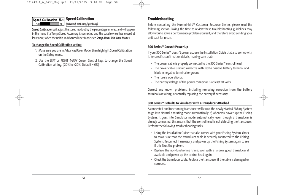 Humminbird 343c User Manual | Page 29 / 36