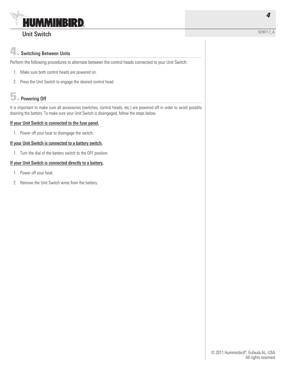 Humminbird 531871-1_A User Manual | Page 4 / 4
