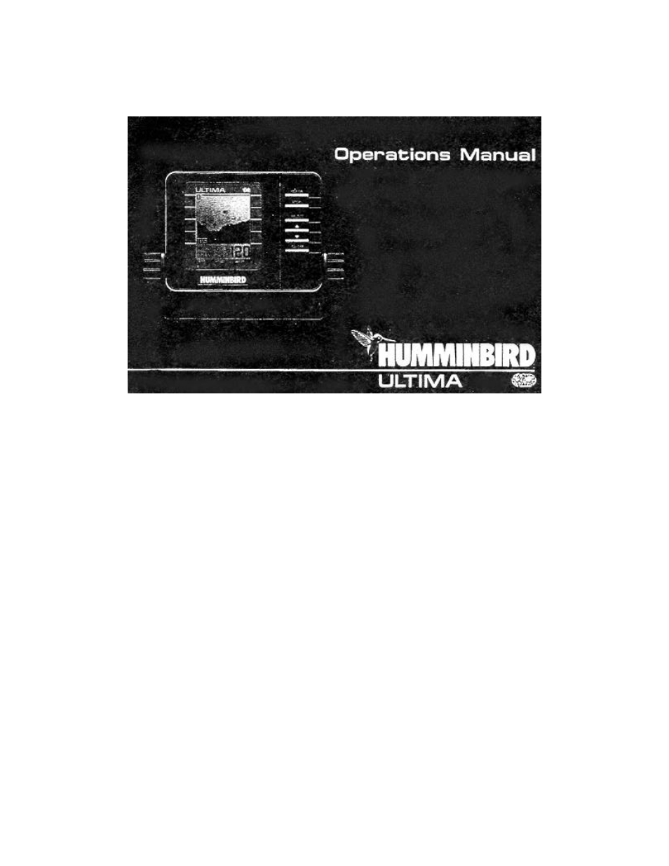 Humminbird Ultima User Manual | 20 pages