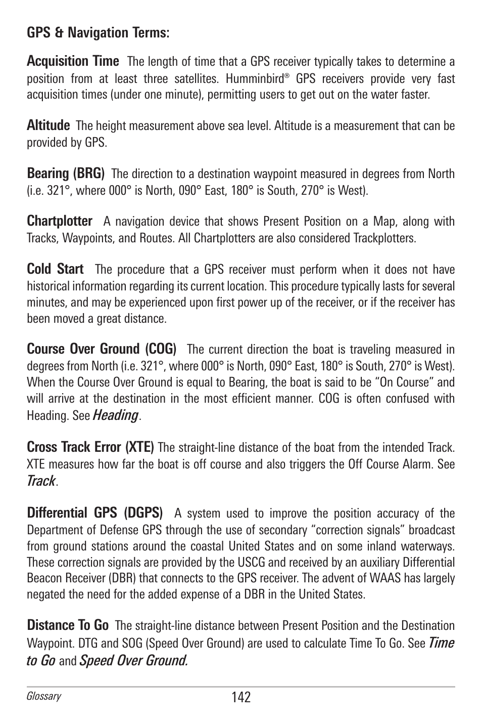 Humminbird 385ci User Manual | Page 154 / 158