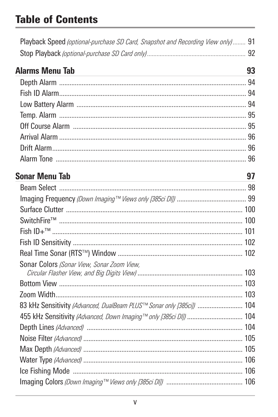 Humminbird 385ci User Manual | Page 8 / 158