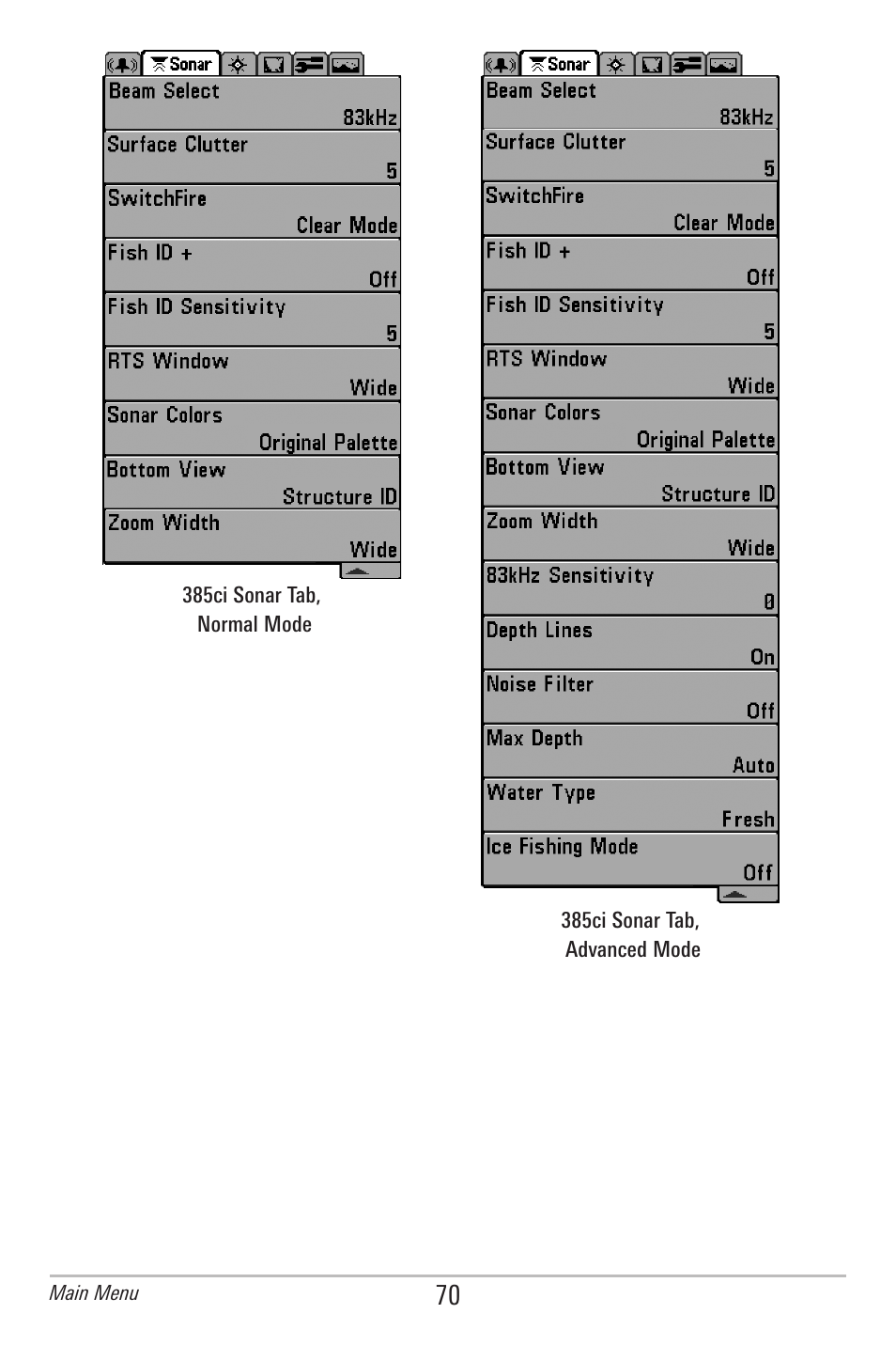 Humminbird 385ci User Manual | Page 82 / 158