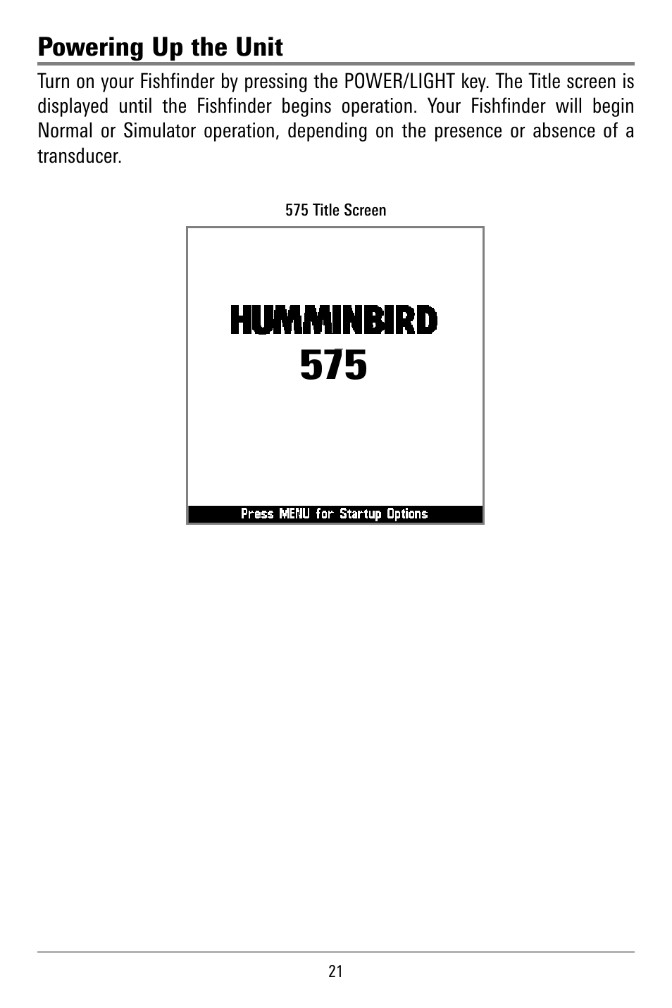 Humminbird 515 User Manual | Page 26 / 86
