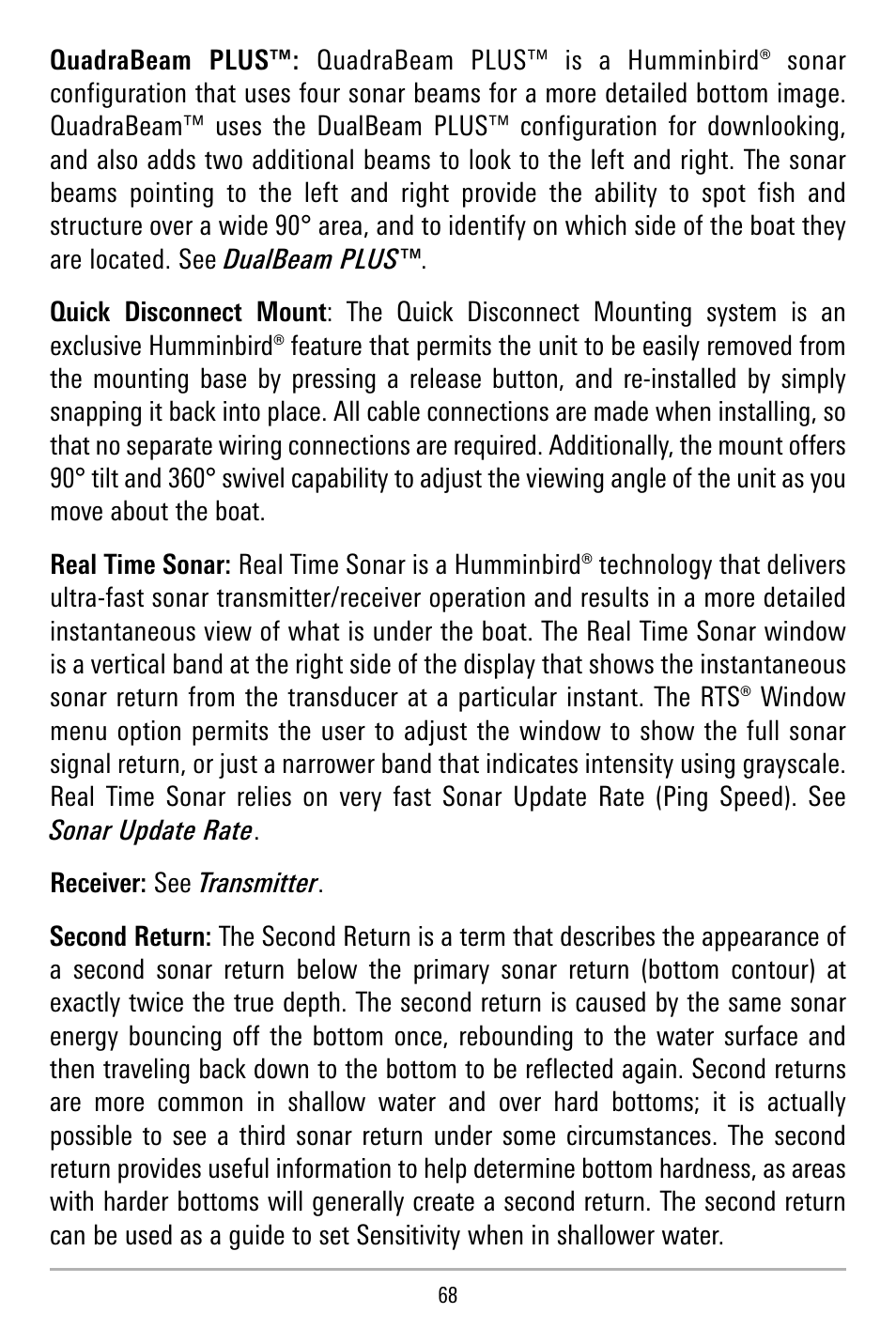 Humminbird 515 User Manual | Page 73 / 86