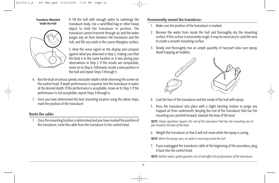 Humminbird 947C User Manual | Page 21 / 91