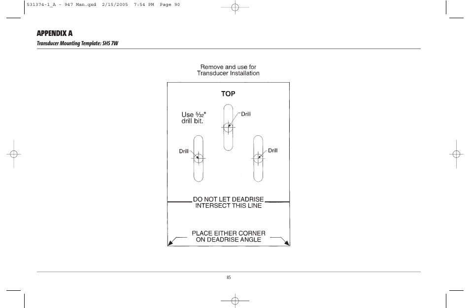 Appendix a | Humminbird 947C User Manual | Page 90 / 91