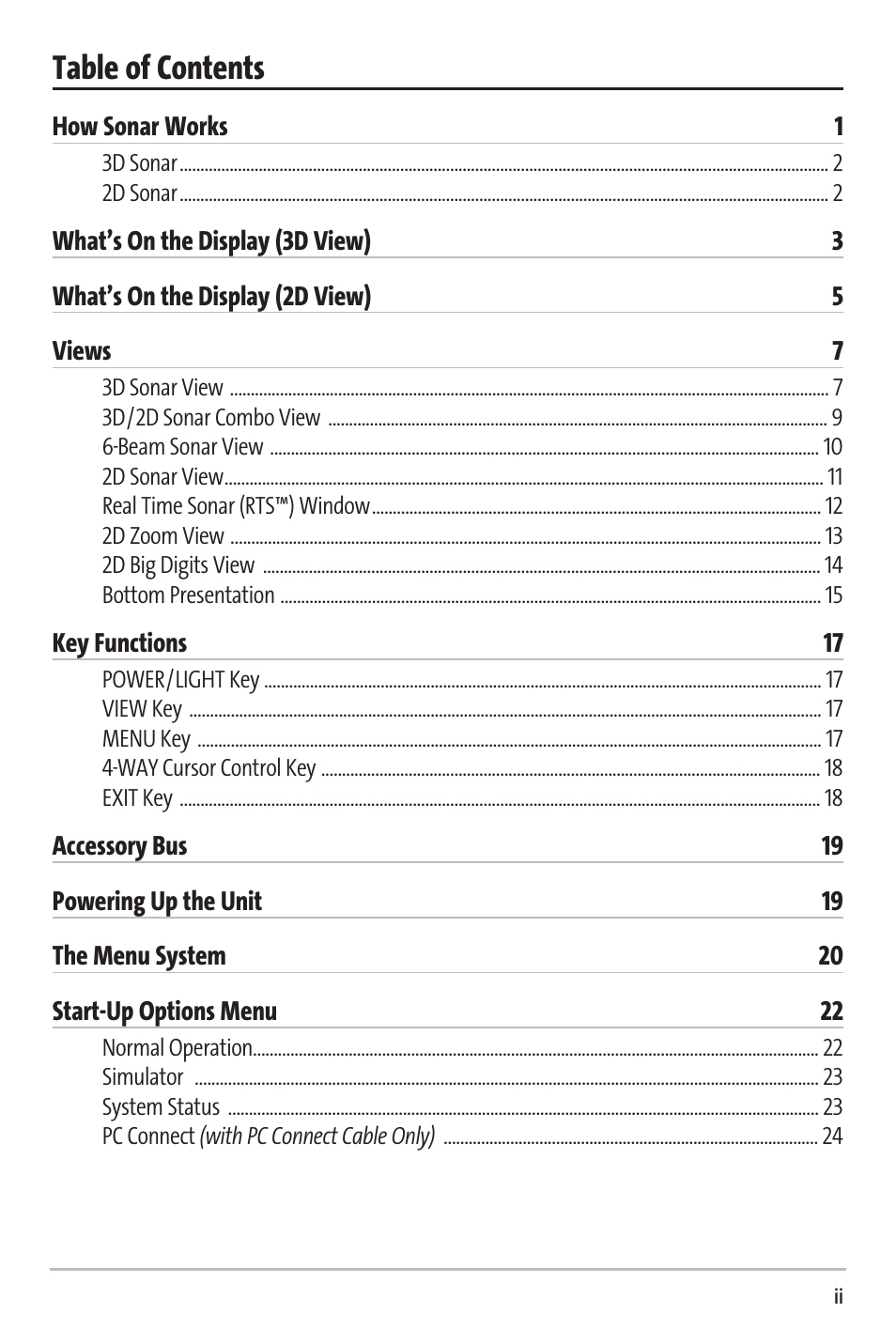 Humminbird 531338-1_C User Manual | Page 3 / 66