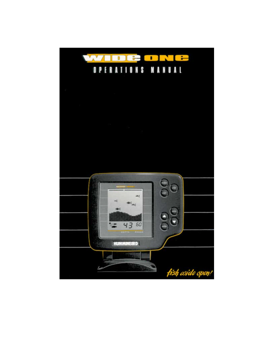 Humminbird Wide One User Manual | 27 pages