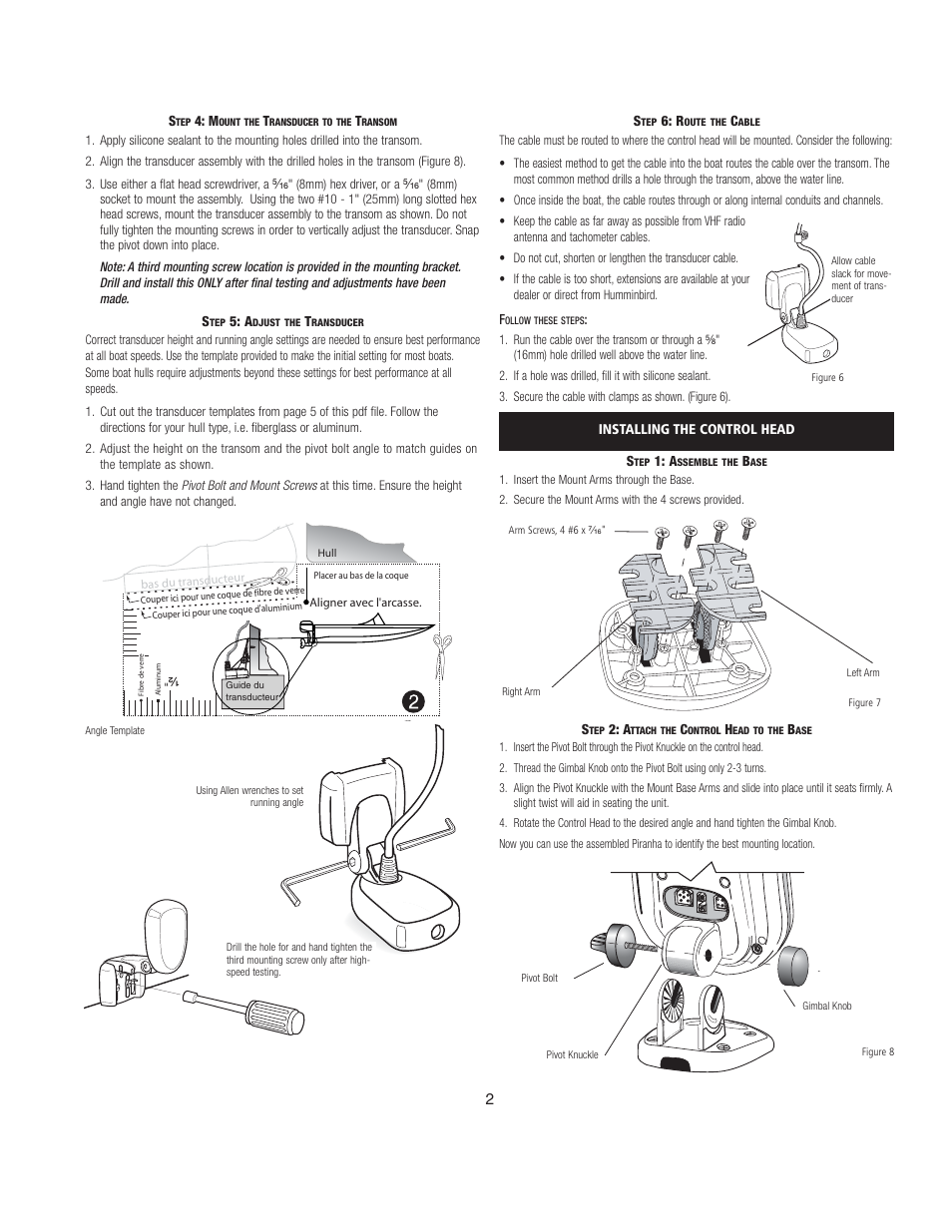 Humminbird Piranha 5 User Manual | Page 2 / 5
