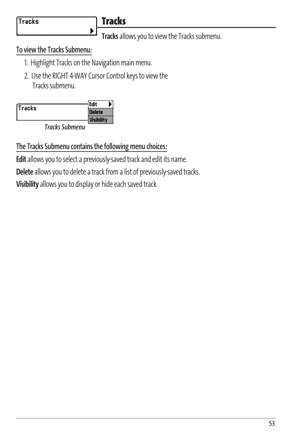 Tracks | Humminbird Matrix 67 User Manual | Page 59 / 88