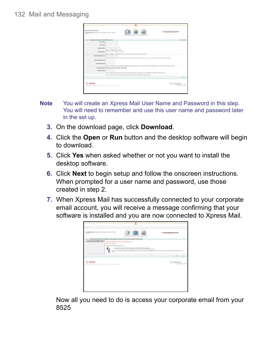 HTC 8500 User Manual | Page 132 / 212