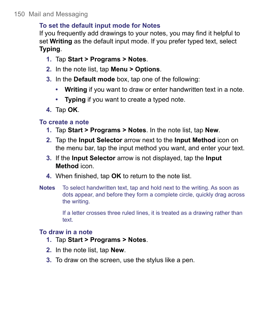 HTC 8500 User Manual | Page 150 / 212