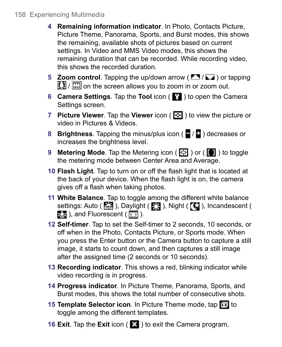 HTC 8500 User Manual | Page 158 / 212