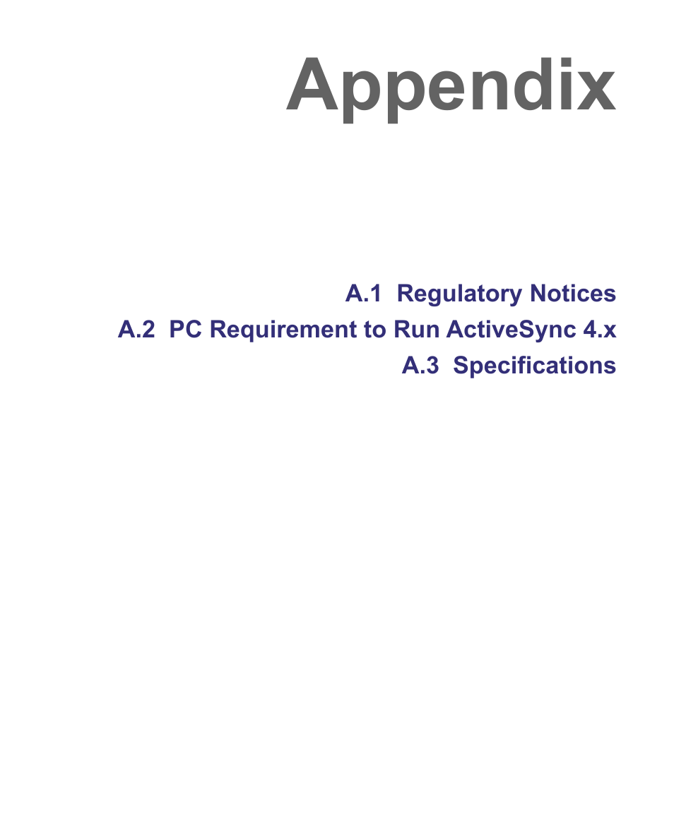 Appendix | HTC 8500 User Manual | Page 193 / 212