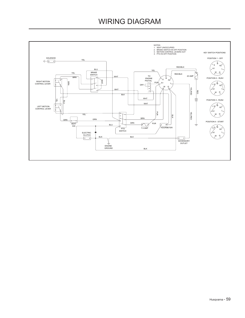 Wiring diagrams, Wiring diagram | HTC LZC5227 / 965879701 User Manual | Page 59 / 76